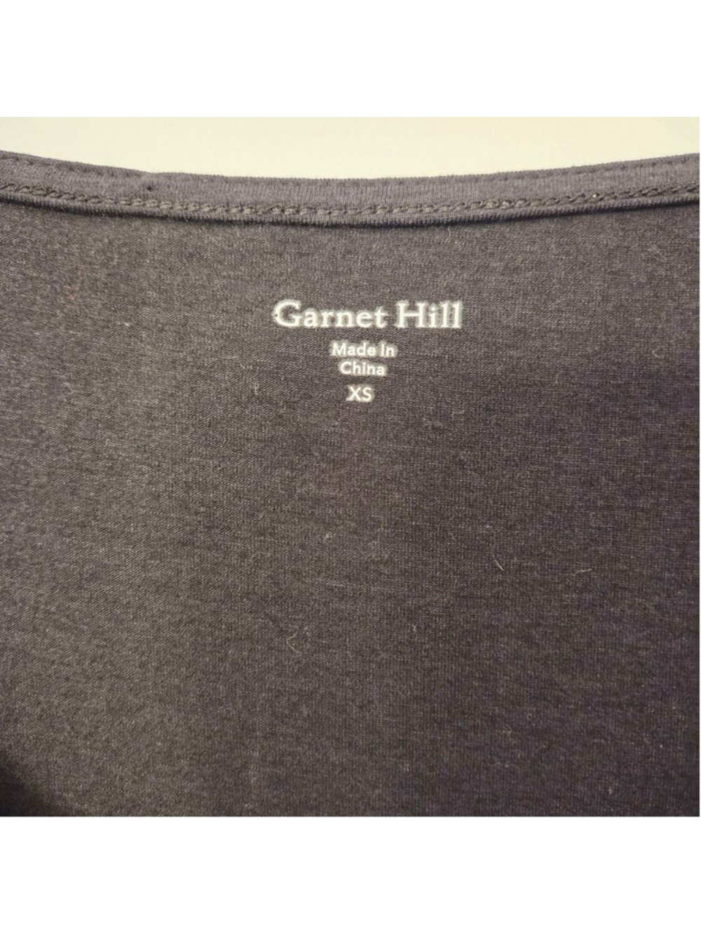Garnet Hill short sleeve tie waist organ ic cotton dress size XS - Picture 12 of 12